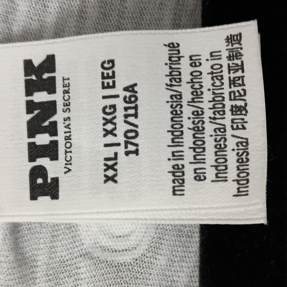 PINK White Racer Back Tank Top XXL - Picture 4 of 7